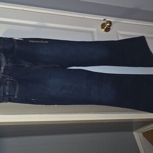 GAP Women's Deep Indigo Flare Jeans